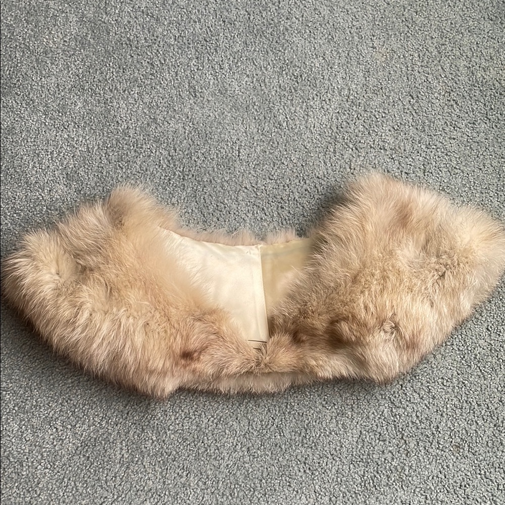 Genuine fur bolero